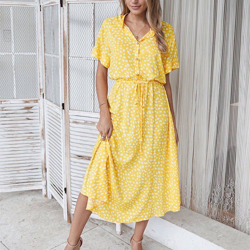 Femme | Robe d'été Chic Élégante et Aérée
