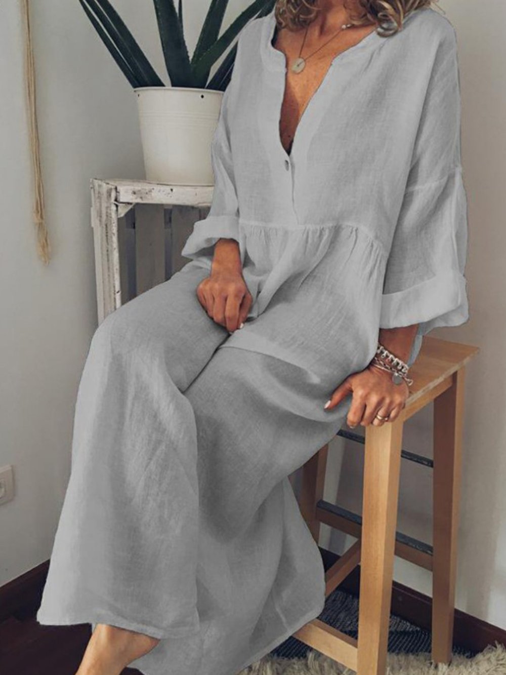Solène – Robe Minimal Luxe