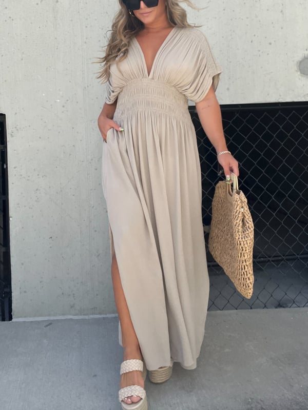 Nienke | Robe Longue Femme Élégante d'Été