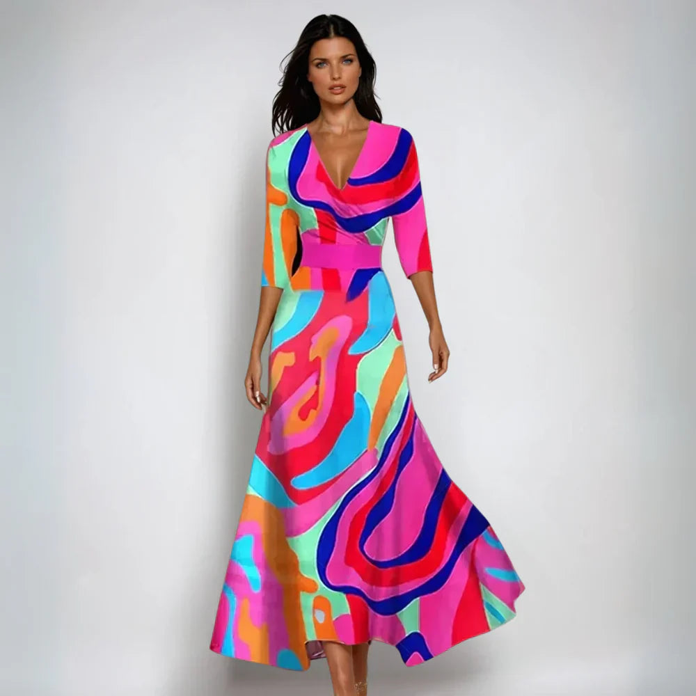 Robe Fleurs Printanières