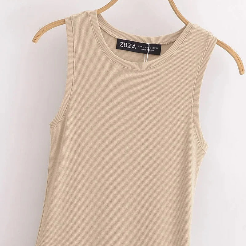 Nola | Robe longue évasée sans manches [Payez 1, Recevez 2]