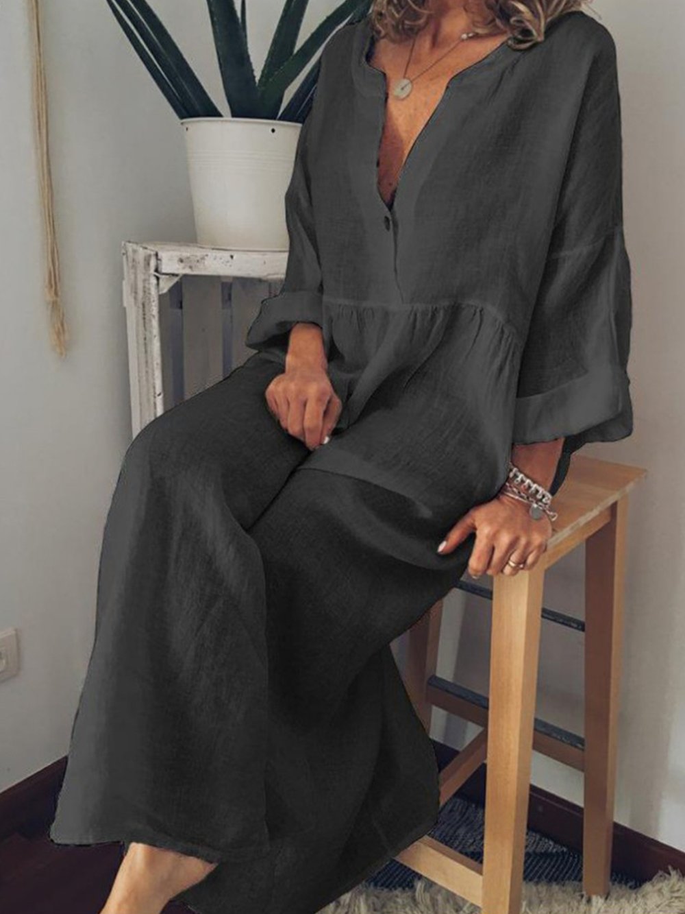 Solène – Robe Minimal Luxe